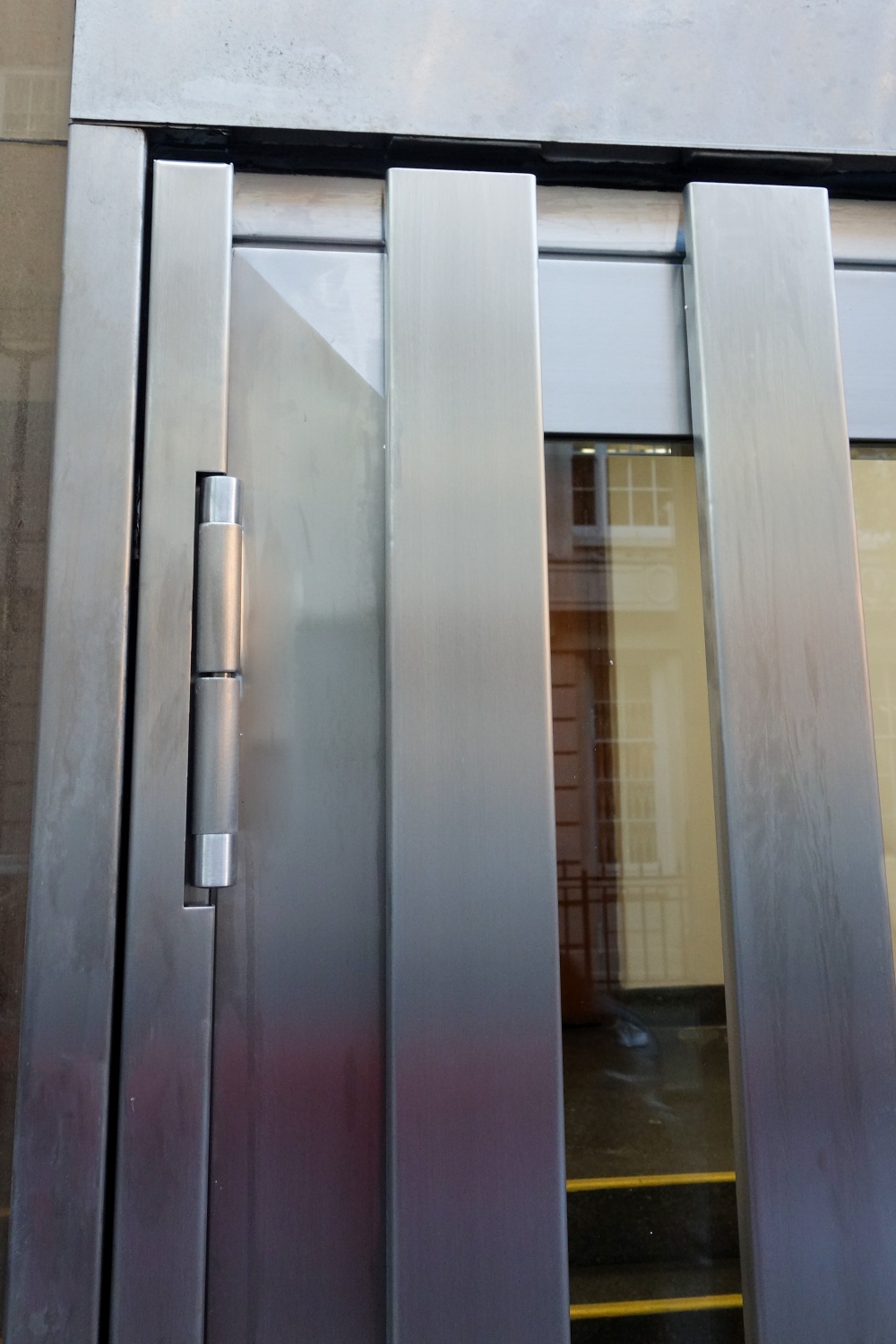Stainless steel and glass doors for John Lewis and Partners, London